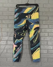 Nike Dri-Fit Womens One Luxe Aurora Marbled Leggings Small DO6198-010 $100 MSRP