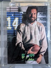 1992 PRO LINE DAN FOUTS THROWBACK SIGNED IP HOF