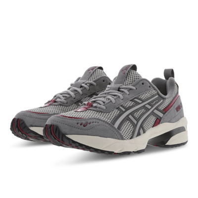 Asics Gel-1090 V2 Damen Sneaker - alle Größen - grau/weiß/rot