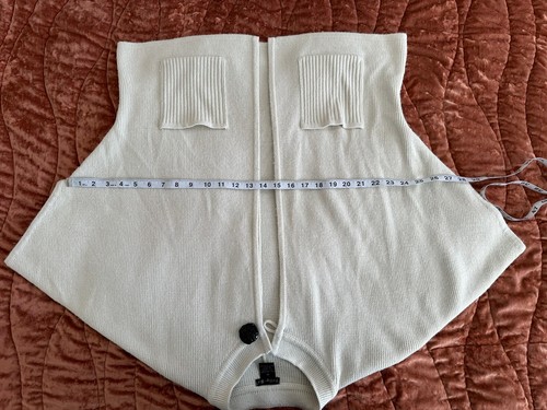 Vintage Tally Ho Cardigan Women’s Medium Open Design With Single Button Pockets - Picture 6 of 17