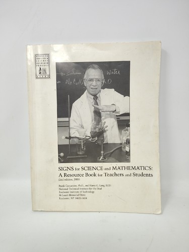 Signs for Science and Mathematics: Sign Language for teachers and students 2000 - 第 1/8 張圖片