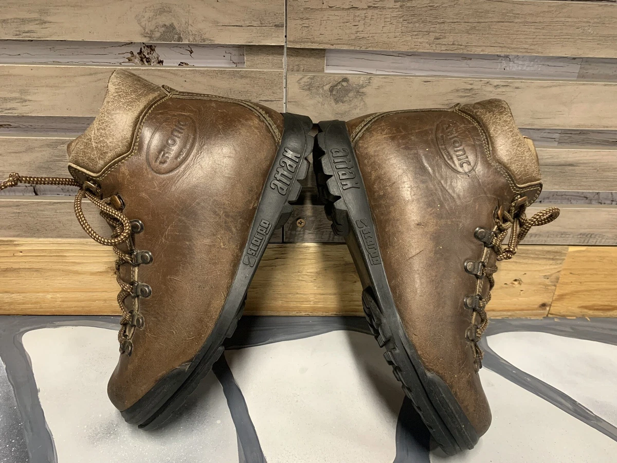 Italian leather shop hiking boots