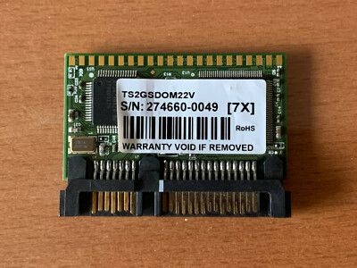 Transcend (Samsung) TS2GSDOM22V 2GB interne Solid State Disk (SATA-150)
