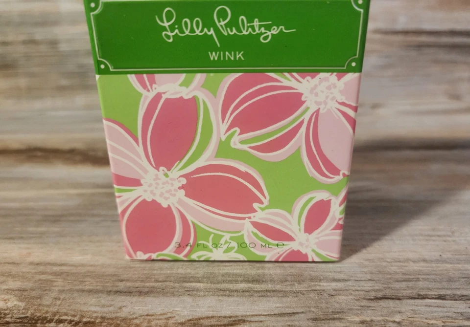NOVO Lilly Pulitzer Wink Eau De Parfum descontinuado ULTRA raro lacrado 3,4 oz - Imagem 2 de 4