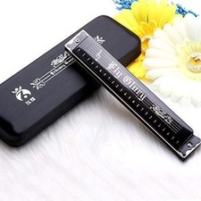 Best Harmonica Key 24 Holes Major Diatonic Double Tremolo Beginner Harmonicas...