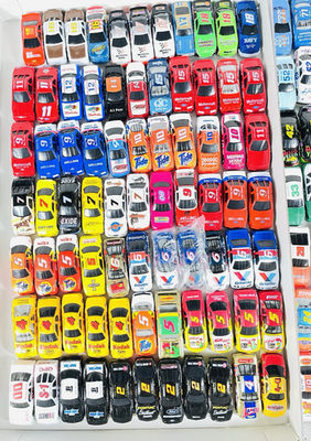 150+ Varied NASCAR Racing, No Duplicates - Loose 1:64 Diecast FREE