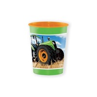 Becher Tractor Time, 473 Ml, Partydeko