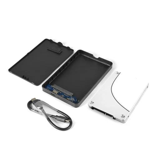 TechMikeNY USB 3.1 Type-C Port 2.5'' Slim SSD Enclosure + 3.84TB SSD