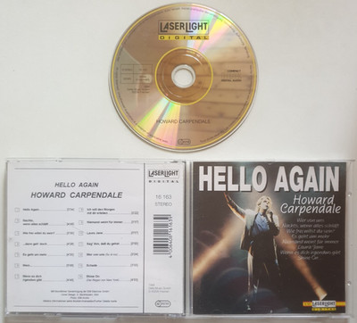 HOWARD cARPENDALE   *  HELLO AGAIN  *   1  CD    880