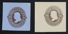 CKStamps:US Cut Square Stamps Collection Scott#U192 Crease U193 Full Corner H NG