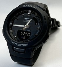 Brand new BABY G BSA B100 1AJF Ladies Black Wristwatch from Japan