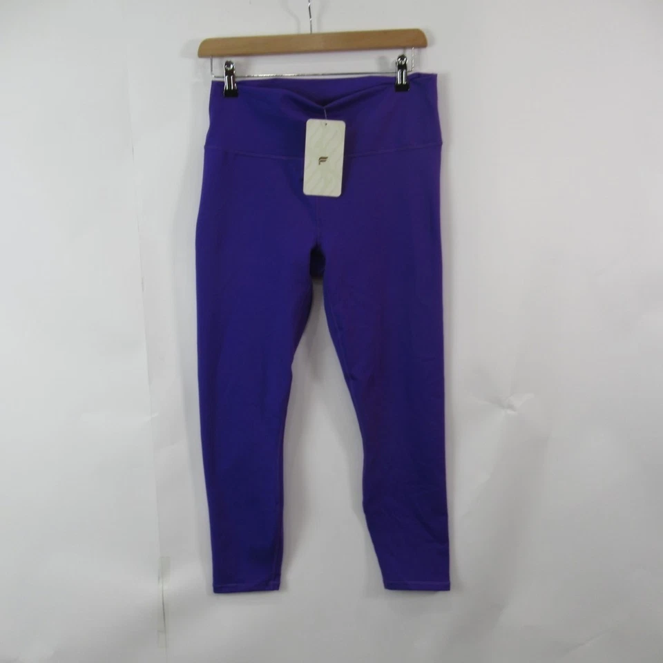 Fabletics Power Hold Leggings UK Large Purple Long Activewear With Tags - Image 2 of 4