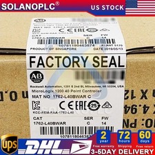 Allen-Bradley MicroLogix 1200 40 Point Controller 1762-L40BWAR US Free Tax