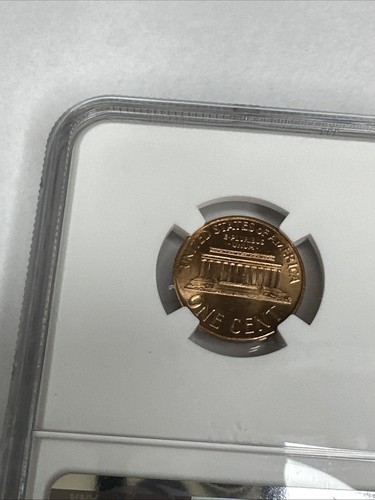 1965 SMS Proof-like Lincoln Memorial 1c Cent NGC MS67 Red * A9 - Picture 4 of 4