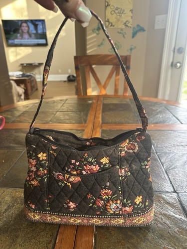 Vera Bradley Molly in Chocolat Floral Bag Handtasche Vintage 1990er - Bild 11 von 15