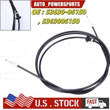 Hood Latch Release Cable Lock Wire For Toyota Avalon Camry 2012-2018 5363006150