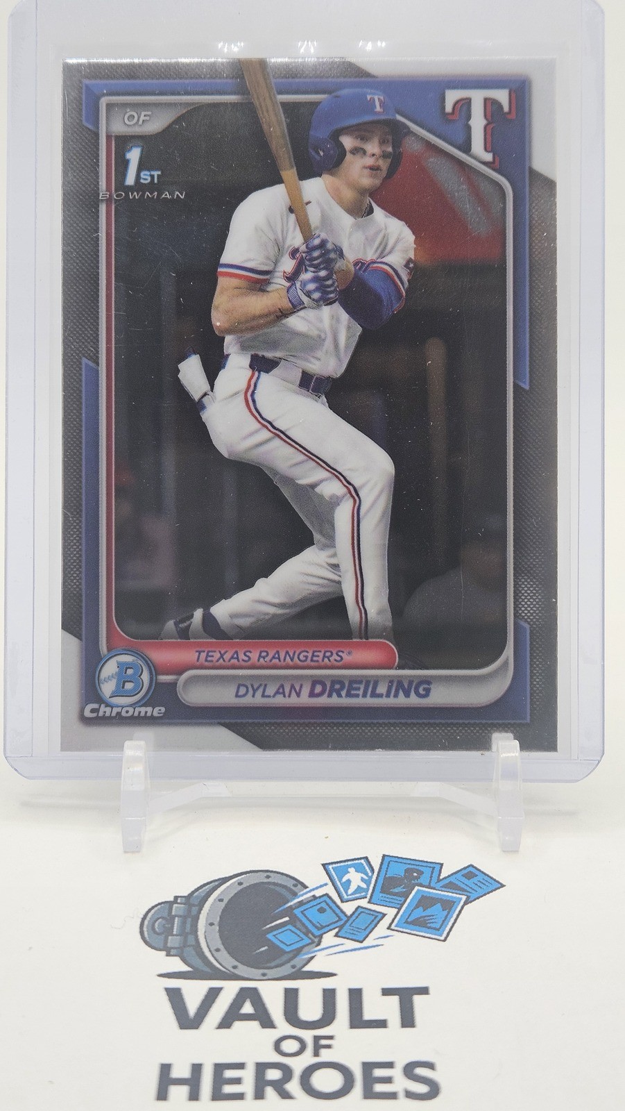 Dylan Dreiling 2024 Topps Bowman Chrome Prospects #BDC-42 RC