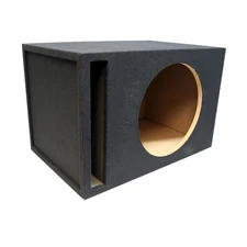 Custom Unloaded Single 18" Vented Subwoofer Enclosure Sub Box 1" MDF Heavy Duty