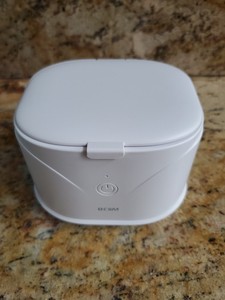 Bcom Ultrasonic Cleaner White 18W 220ml Capacity