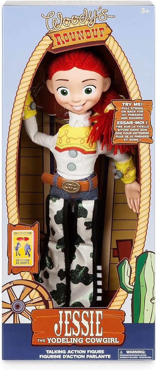 Disney Store Official Jessie Interactive Talking Action Figure