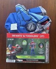 Optimus Prime Toddler Costume Size 2T Official Transformers Rise of the...