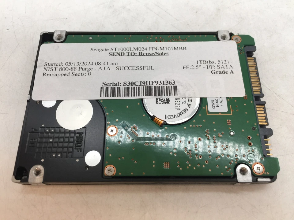 Samsung ST1000LM024 1TB SATA 2.5" HDD Laptop Hard Drive GRADE A FREE S/H - Image 4 of 4