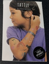 NEW Tattly Fake Temporary Tattoos For Kids - Mix - Made In USA
