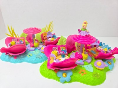 Polly Pocket 1997 Rose Hideaway (Rose Cottage) Set **READ DESCRIPTION**