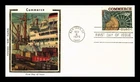 US COVER COMMERCE FIRST DAY ISSUE COLORANO SILK CACHET