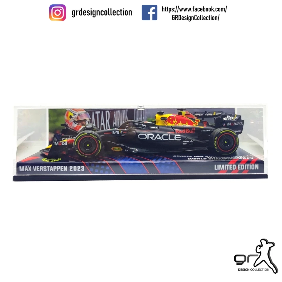 Max Verstappen - Red Bull RB19 - F1 World Champion 2023  / BURAGO / 1:43 - Immagine 2 di 4