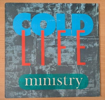 MINISTRY cold life 12'' US PRESSING FREE POSTAGE REVOLTING COCKS, 1000 HOMO DJs