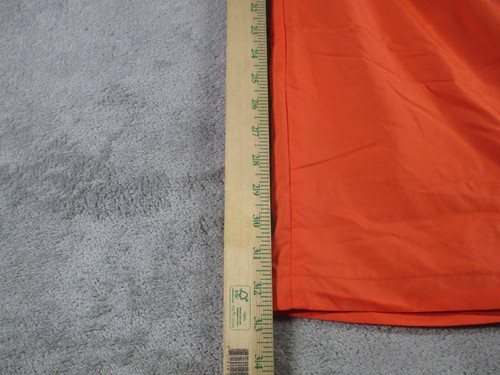 Ancien pantalon de pluie marine homme XL orange maille doublé zip cheville réfléchissant taille élastique - Photo 10/13
