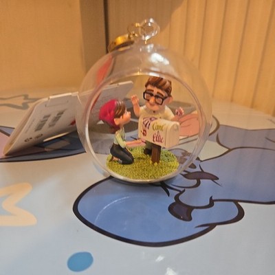 Disney Skizzenbuch hängende Ornament Carl & Ellie von Pixar bis 10. Jahrestag