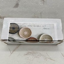 Naomi Mini Bowls Basket Weaving Kit by Anne Weil Flax Twine Jute Linen Open Box
