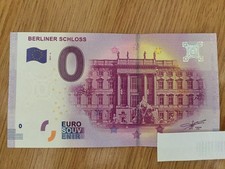 2017-3 Berliner Schloss 0 &euro; Null Euro Schein Souvenirschein