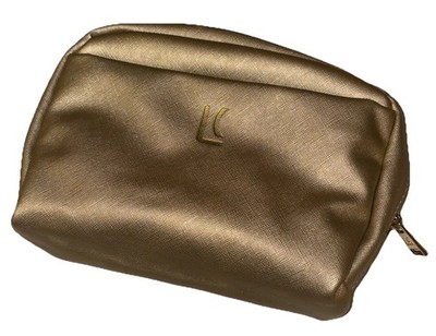 Lucky Chick Gold Pouch Makeup Bag Case Premium pouch