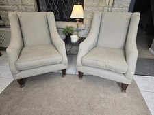 Laura Ashley Pair Of Addison Armchairs X 2 . Delivery AVAILABLE 