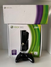 Xbox 360S Bundle 250GB Console Headset Gamepad Controller Kinect Tested Working