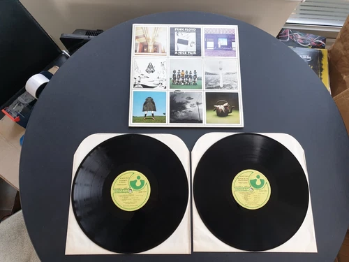 PINK FLOYD - A NICE PAIR 1984 CANADIAN PRESS 2 X 12" VINYL RECORD LP EX/EX