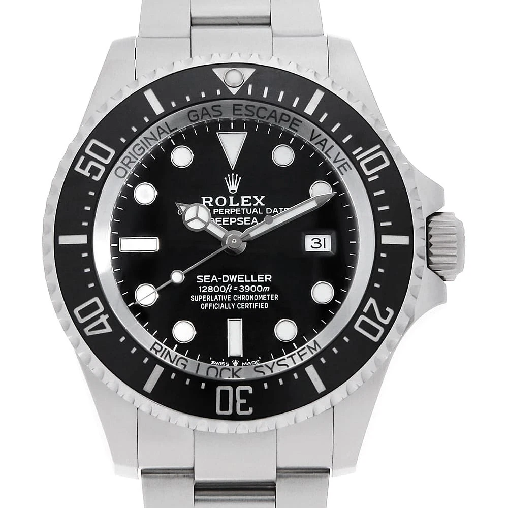 Rolex — ROLEX Deep sea 126660 black Random Number second hand mens