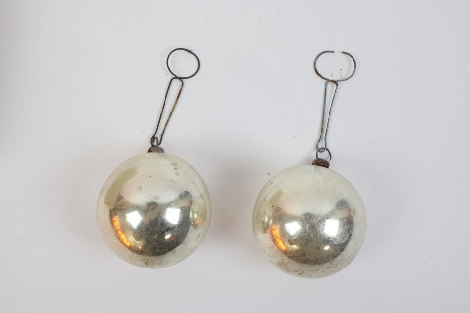 Lauscha Christbaumschmuck Christbaumkugeln Baumbehang mundgeblasen (452-12 II3) - Bild 3 von 4