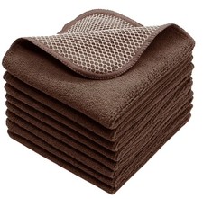 Microfiber Dish Cloths Fast Drying Kitchen Cleaning Cloth Dish Rags Dust Cloths