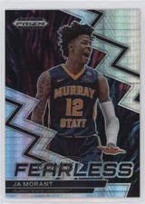2023-24 Panini Prizm Draft Picks Fearless Hyper Prizm Ja Morant #20 15ej