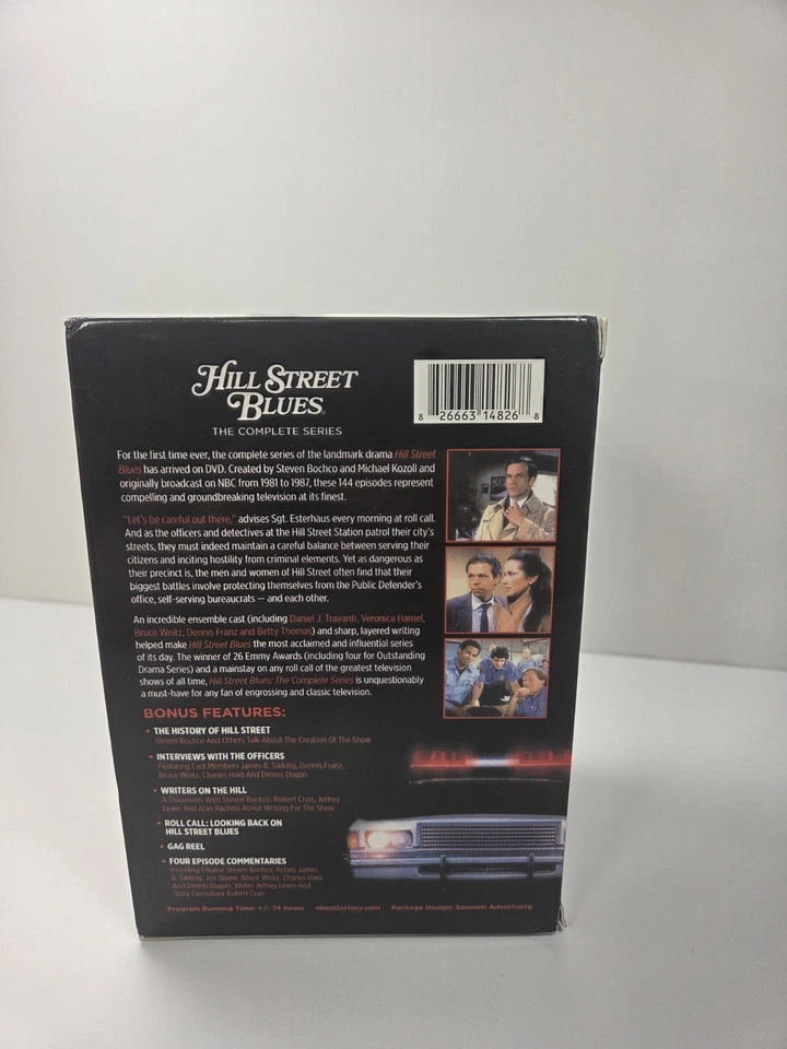 Hill Street Blues The Complete Series Season 1-7 DVD BOX SET Good Used Condition Foto 3 de 4