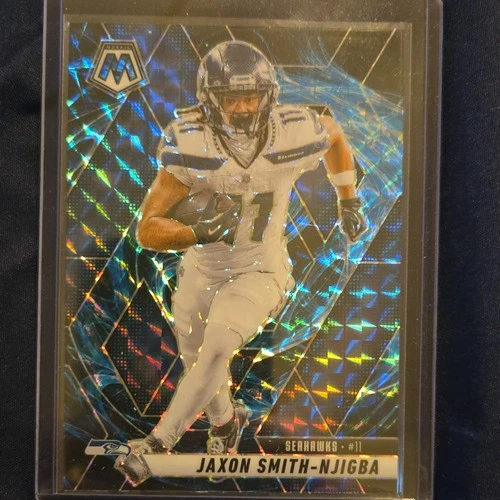 Panini 2025 Mosaic Prizm Jaxon Smith-Njigba Genesis #229 Seahawks NFL Football