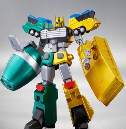 Super Robot Chogokin King of Braves GaoGaiGar GEKIRYUJIN Figure BANDAI F/S Track - Picture 3 of 3
