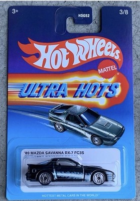 Hot wheels ULTRA HOTS 89 mazda savanna rx-7 fc3s 176/250 Metallic Blue