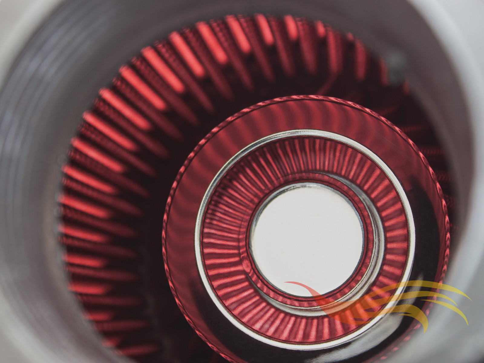 BCP RED 05-08 Ford F150 5.4L V8 Heat Shield Cold Air Intake System + Filter