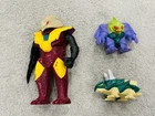 G1 Transformers Pretender Monster Bots, Monstructor Lot Of 3 Finback Bristleback