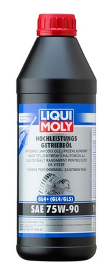 For LIQUI MOLY 20462 GEARBOX OIL 75W-90 1L GL4+ HIGH LENGTH Transmission Oil, Ford ESD M2